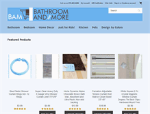 Tablet Screenshot of bathroomandmore.com
